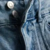 7-15 anos | Jeans largos com pregas