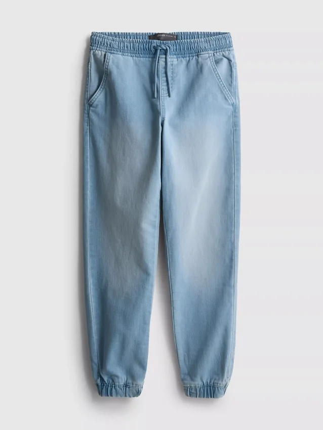 7-15 anos | Jeans tipo calças de fato de treino