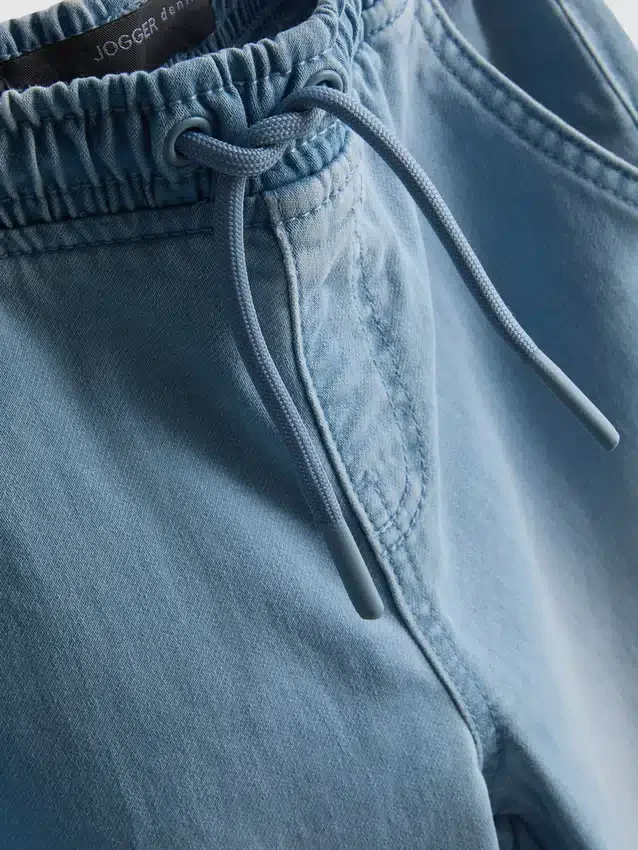 7-15 anos | Jeans tipo calças de fato de treino