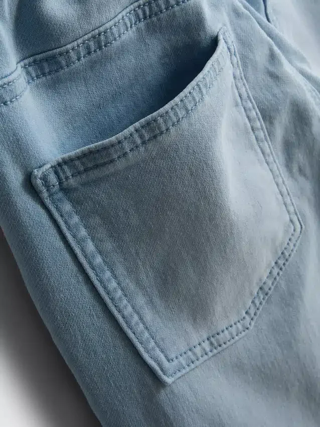 7-15 anos | Jeans tipo calças de fato de treino
