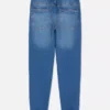 7-15 anos | Jeans tipo calças de treino com bainha