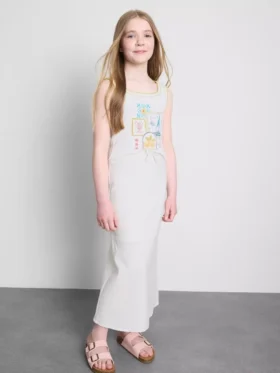 7-15 anos | saia maxi