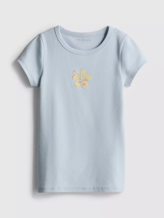 7-15 anos | T-shirt com aplique