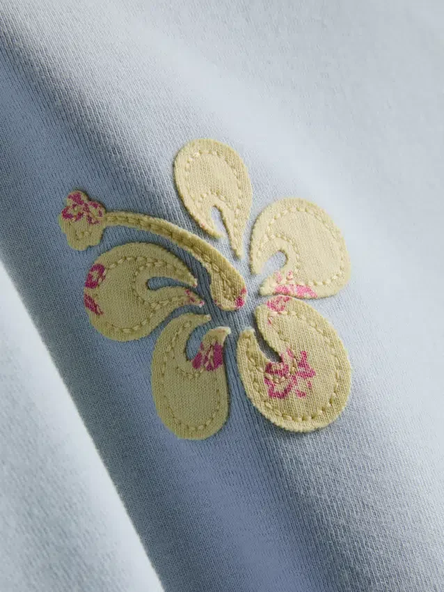 7-15 anos | T-shirt com aplique