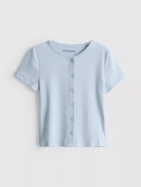 7-15 anos | t-shirt com canelado