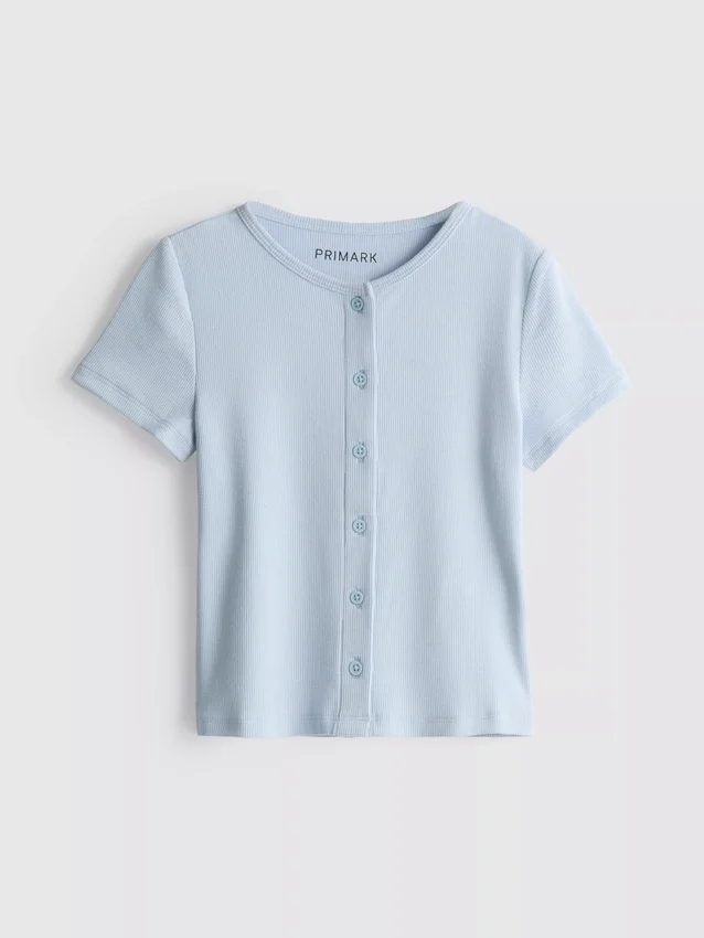 7-15 anos | t-shirt com canelado