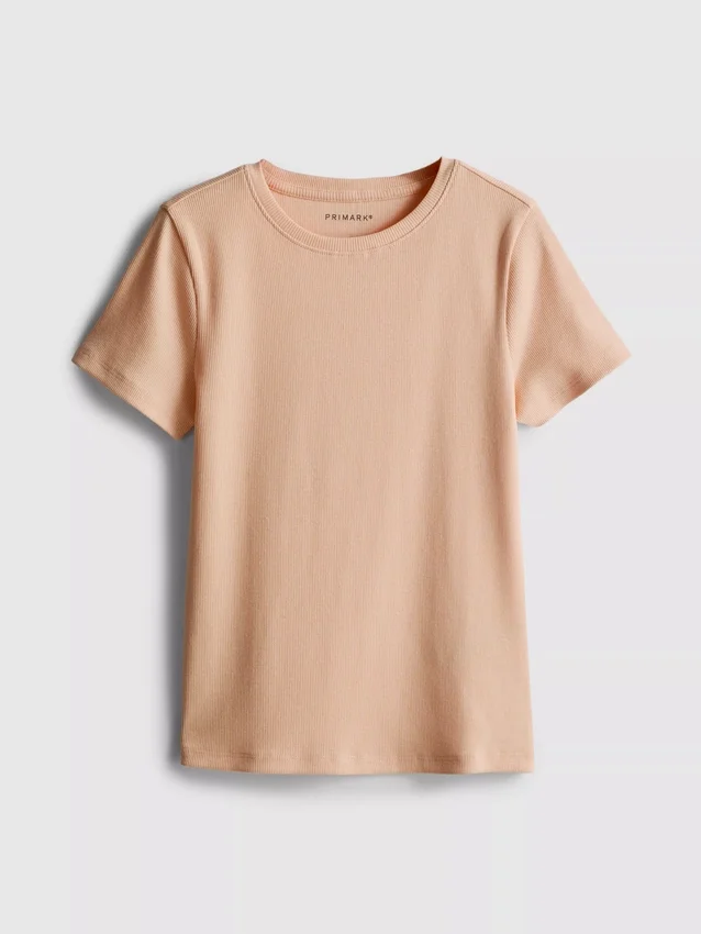 7-15 anos | t-shirt com canelado