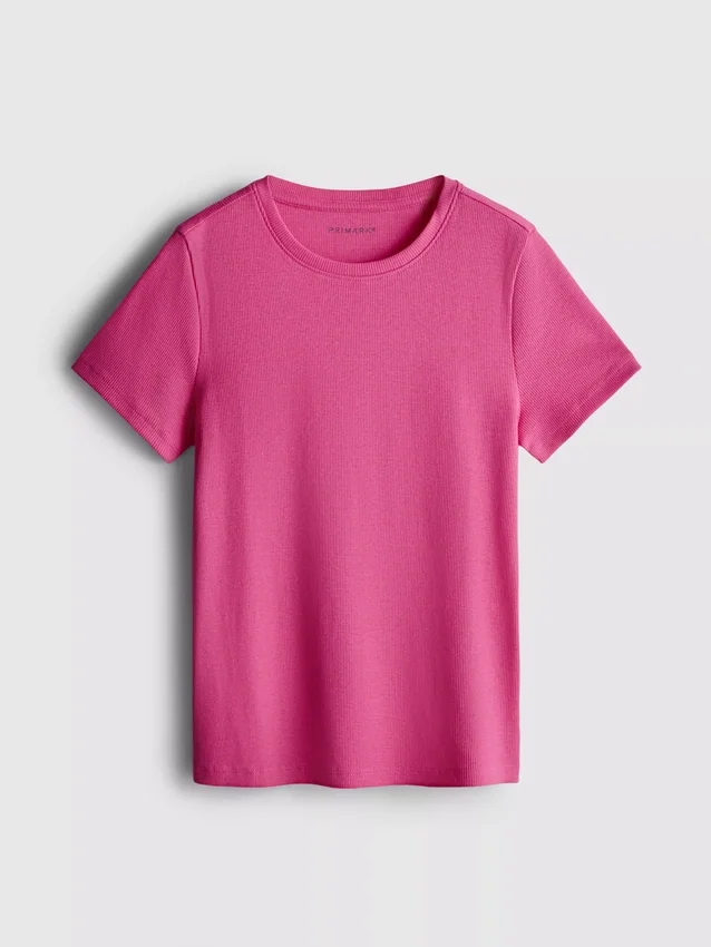 7-15 anos | t-shirt com canelado