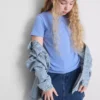 7-15 anos | t-shirt com canelado