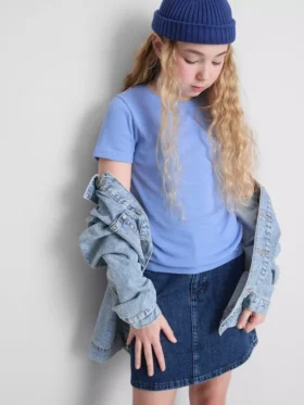 7-15 anos | t-shirt com canelado