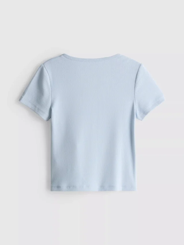 7-15 anos | t-shirt com canelado