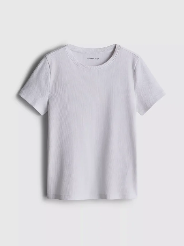 7-15 anos | t-shirt com canelado