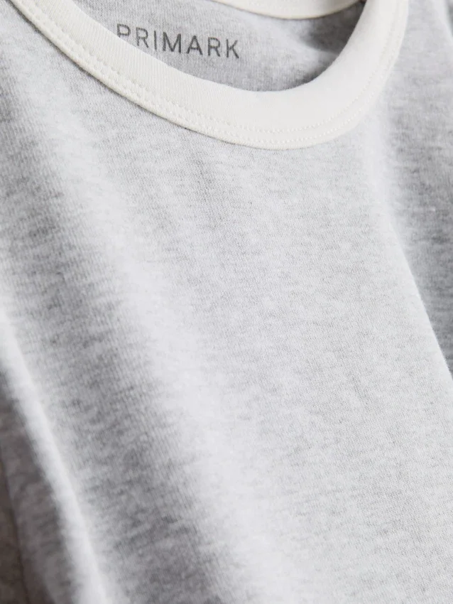 7-15 anos | T-shirt com gola em anel