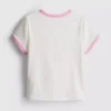 7-15 anos | T-shirt com gola em anel
