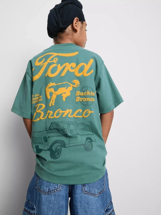 7-15 anos | T-shirt com grafismo Ford