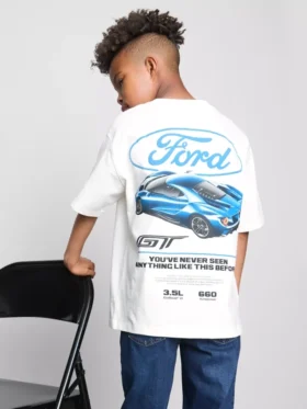 7-15 anos | T-shirt com grafismo Ford