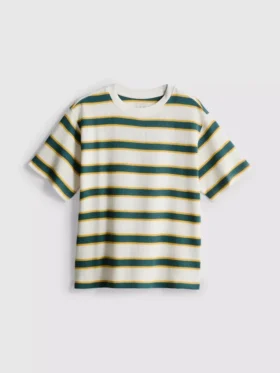 7-15 anos | t-shirt com textura em waffle