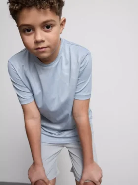 7-15 anos | T-shirt desportiva em jacquard