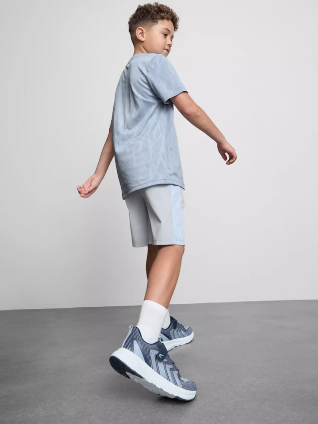 7-15 anos | T-shirt desportiva em jacquard