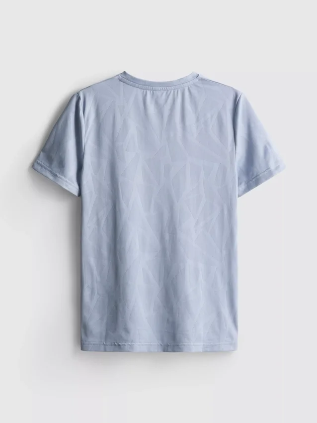 7-15 anos | T-shirt desportiva em jacquard