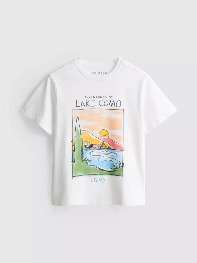 7-15 anos | T-shirt «Lake Como»