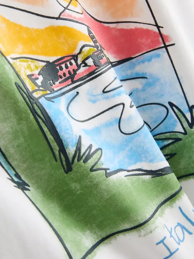 7-15 anos | T-shirt «Lake Como»