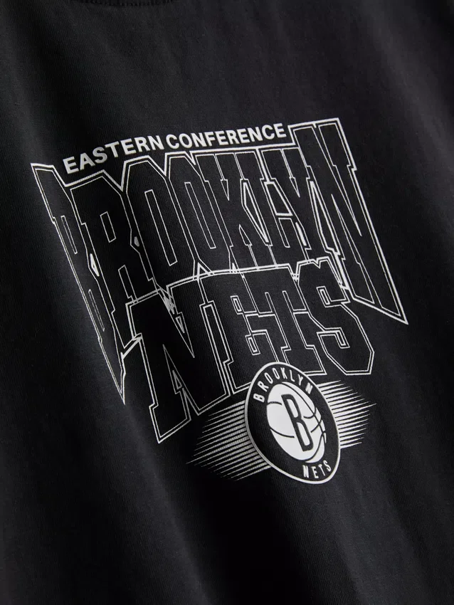 7-15 anos | T-shirt NBA Brooklyn Nets