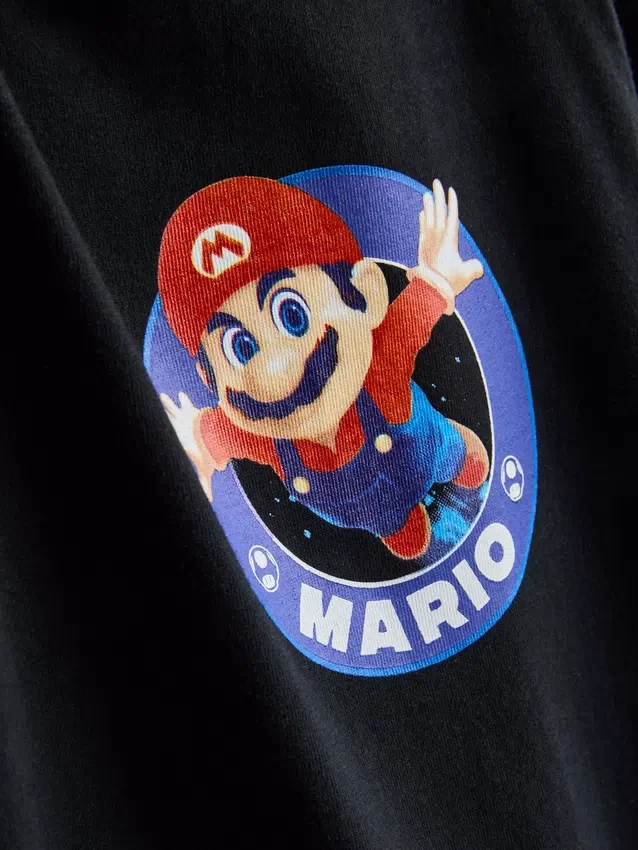 7-15 anos | T-shirt Super Mario Galaxy