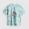 7-15 anos | T-shirt tie-dye do Sonic the Hedgehog