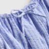 7-15 anos | vestido em tecido seersucker