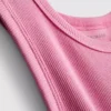 7-15 anos | vestido sem mangas com canelado