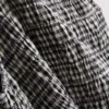 7-15 anos | vestido sem mangas com franzido em xadrez