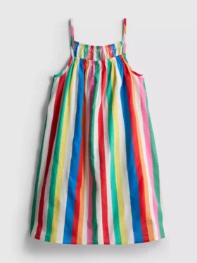 7-15 anos | vestido smock com alças halter