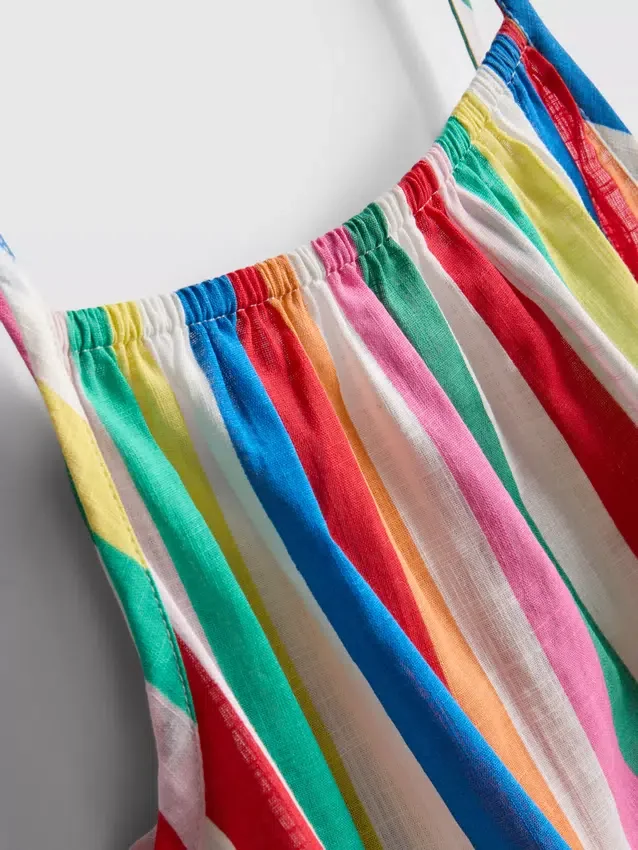 7-15 anos | vestido smock com alças halter