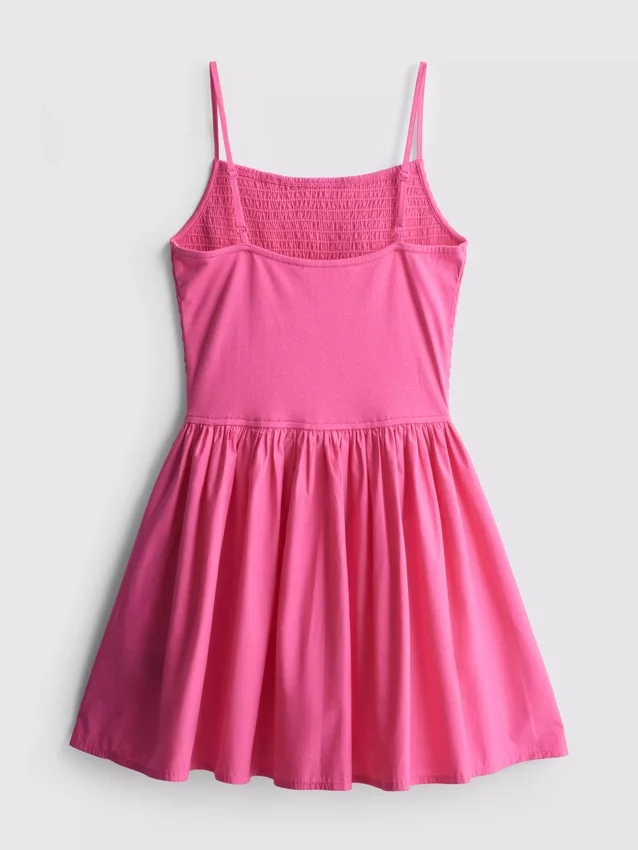 7-15 anos | vestido tipo camisola com franzido