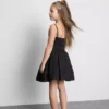 7-15 anos | vestido tipo camisola com franzido