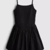 7-15 anos | vestido tipo camisola com franzido