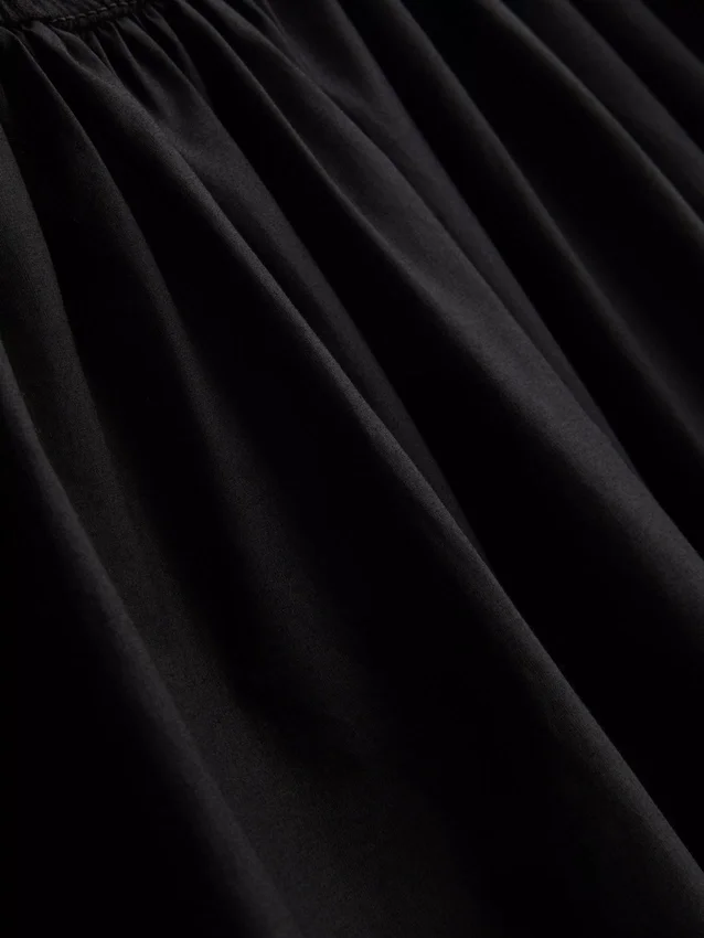 7-15 anos | vestido tipo camisola com franzido