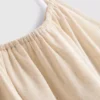 7-15 anos | vestido tipo smock com alças bordadas