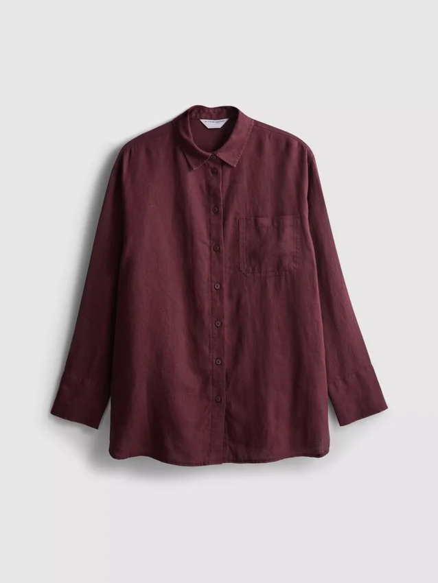 A camisa clássica de linho da The Edit