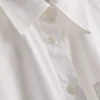 A camisa de popelina da coleção The Edit
