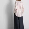 A camisa de popeline às riscas com elevado teor de algodão da The Edit