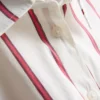 A camisa de popeline às riscas com elevado teor de algodão da The Edit