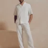 A camisa descontraída em mistura de linho da The Edit