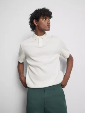 A camisa polo canelada «The Edit»