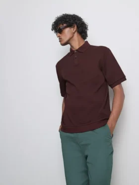 A camisa polo canelada «The Edit»
