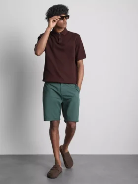 A camisa polo canelada «The Edit»