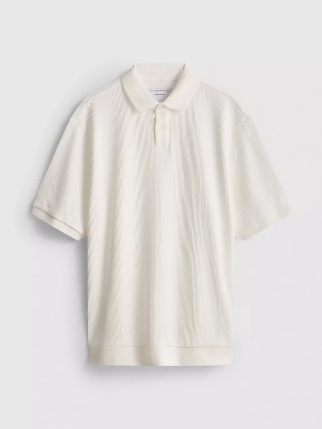 A camisa polo canelada «The Edit»