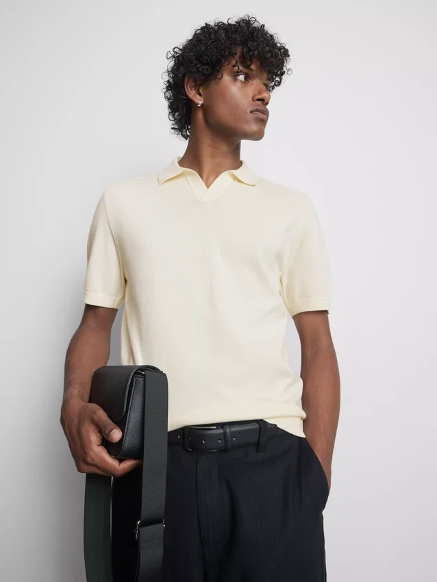 A camisa polo de malha «The Edit»