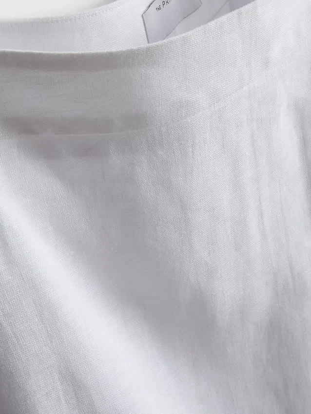A saia maxi de linho da coleção «The Edit»
